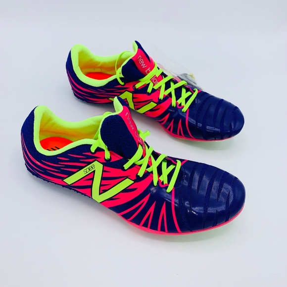 New Balance SD100 Women's Spike Cleats Pink/Purple - Picture 3 of 7